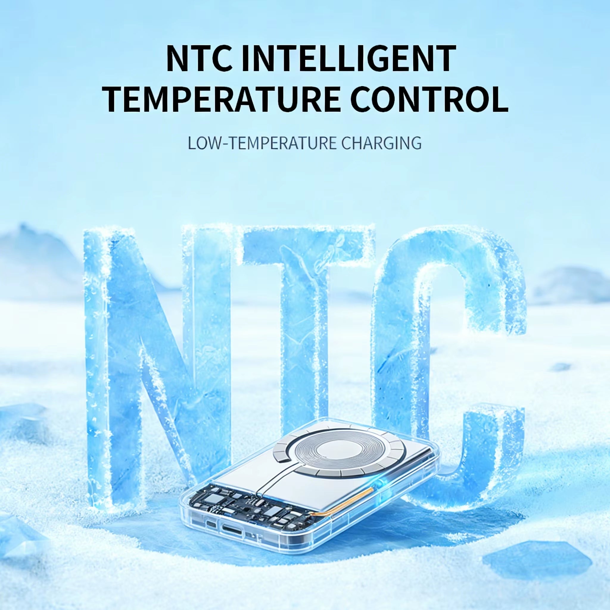 UGREEN Power Bank 5000Mah 15W Magnetic，Wireless Power Bank for Iphone12-17